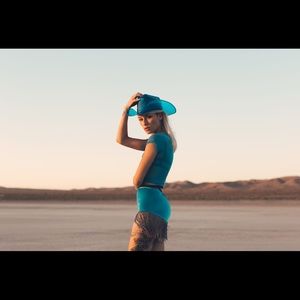 Neon Cowboys Glow in the dark hat